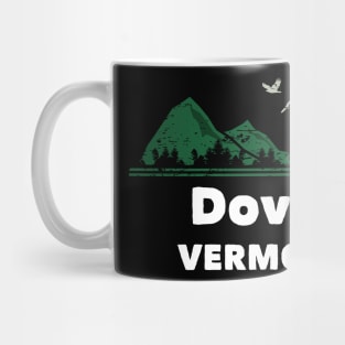 Mountain Sunset Flying Birds Outdoor Dover Vermont Mug